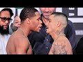 DEVIN HANEY & JOSEPH DIAZ JR HEATED WEIGH IN! BOTH SEPARATED AFTER EXCHANGING WORDS! - FULL WEIGH IN
