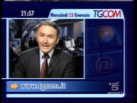 Channel 5 | TGCOM - Euro-Lira Exchange Rate Promo - Commercial Sequence (January 23, 2002)