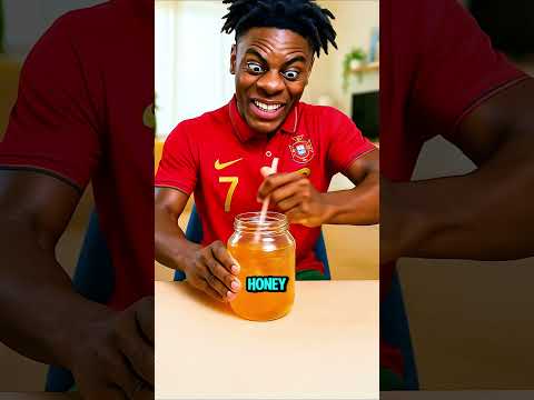 ISHOWSPEED ATE A LOT OF CANDY AND CR7 AND MESSI HELPED HIM