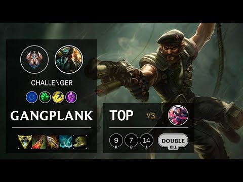 Gangplank Top vs Irelia - EUW Challenger Patch 10.12