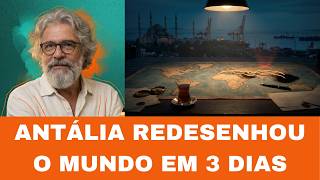 150 PAÍSES, UMA MESA, ZERO AMERICANOS — O QUE REALMENTE ACONTECEU EM ANTÁLIA