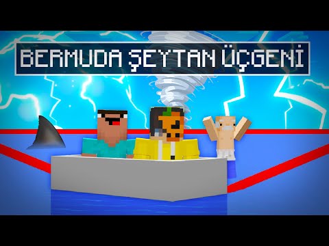 Arkadaşlarım beni BERMUDA ŞEYTAN ÜÇGENİNE Hapsetti, Bende İnanılmaz intikam aldım - Minecraft