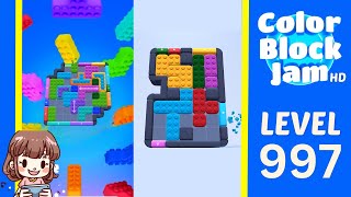 Solution du Niveau 997 de Color Block Jam