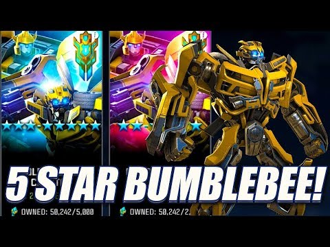 5 Star Bumblebee Crystal Opening - Transformers: Forged To Fight