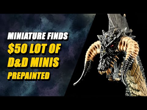 One Of My Luckiest Prepainted Finds Ever! (D&D Miniatures)