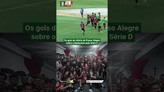 VEJA OS GOLS DA VITÓRIA DO POUSO ALEGRE SOBRE O MADUREIRA PELA SÉRIE D