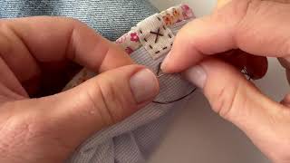 How to Hide Knot | Hand Sewing