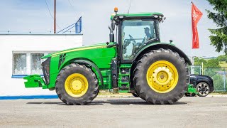 John Deere 8295 R - 5105 h - PowerShift - AutoTrac - 2016 - eredeti Michelin gumiabroncsok