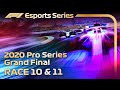 F1 Esports Pro Series 2020: GRAND FINAL, Rounds 10 & 11 LIVE!
