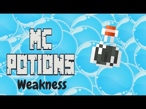Unlocking Weakness in Minecraft