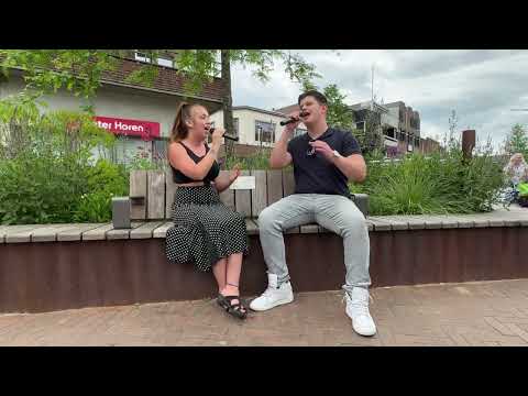 Jo-ann Hamer & Ricardo Kamp zingen live in Raalte “Laat me leven”