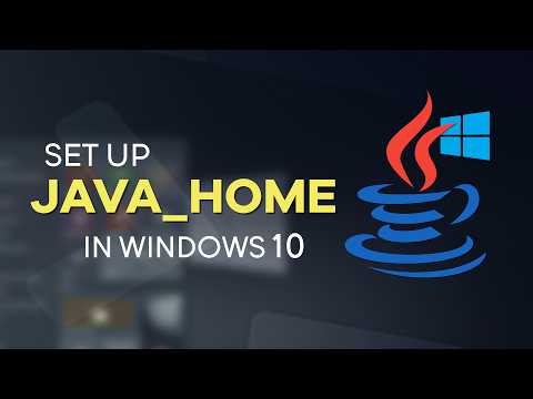 Setting Up Java_home For Java Development On Windows 10