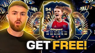How to get 94 MARTIN ODEGAARD TOTS FREE *How to Craft ANY SBC* (ODEGAARD TOTS COMPLETELY FREE)