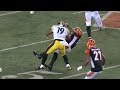 JuJu Smith-Schuster Vicious Block on Vontaze Burfict | Steelers vs. Bengals | NFL
