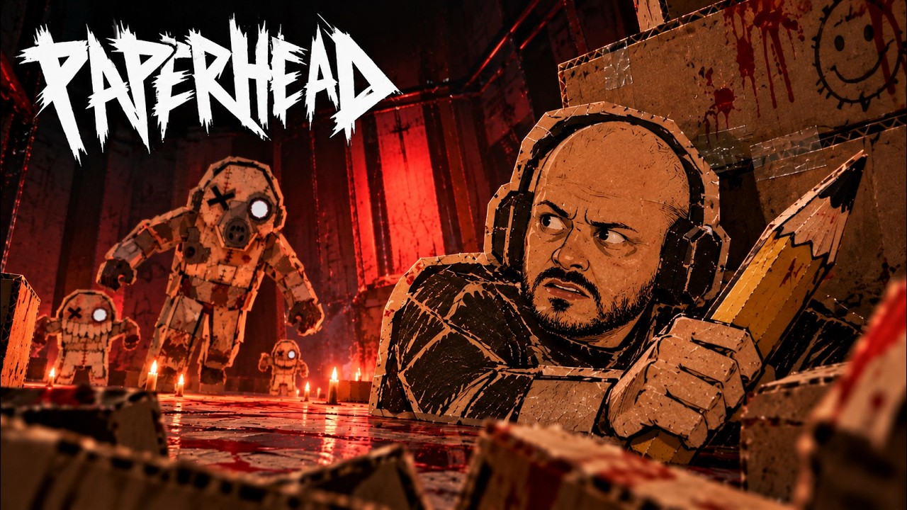 Бодрый шутер из картона — PAPERHEAD