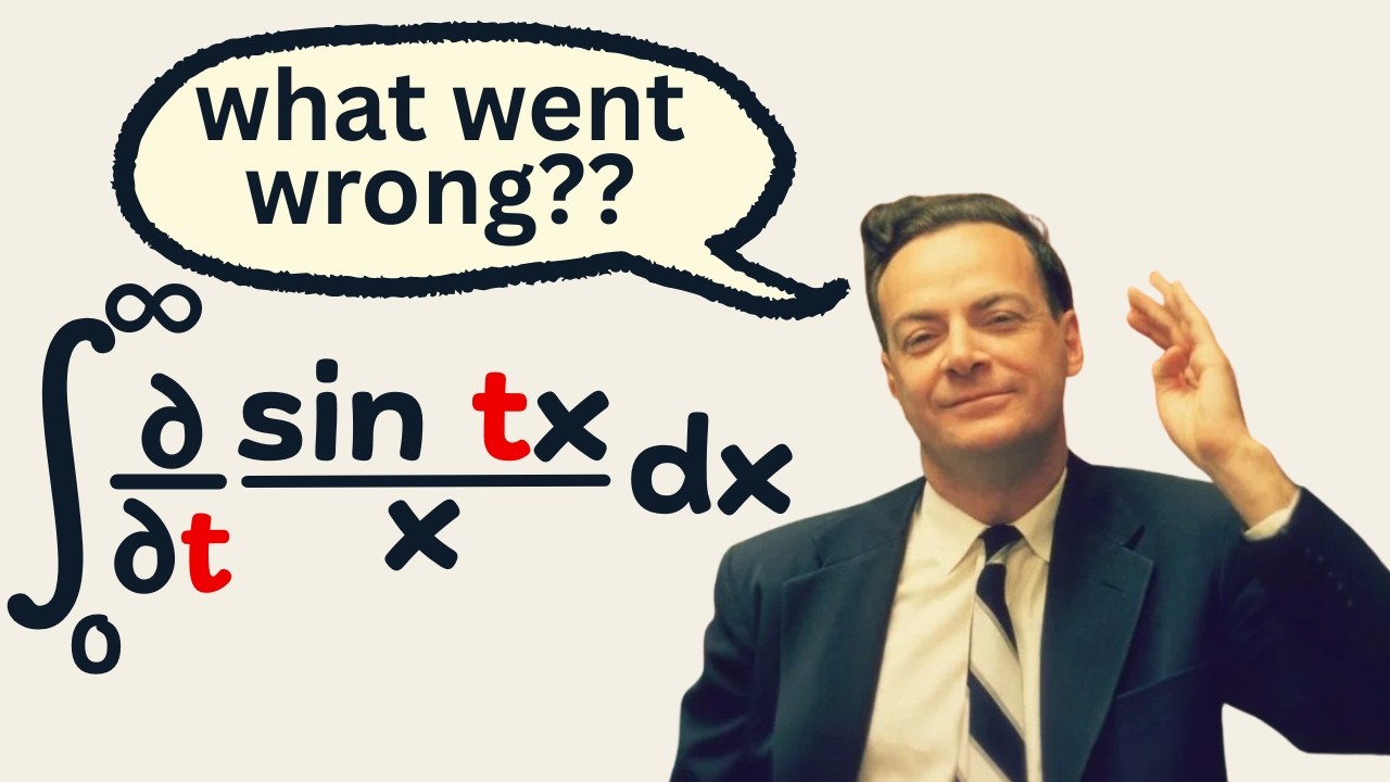 the integral that breaks Feynman's trick