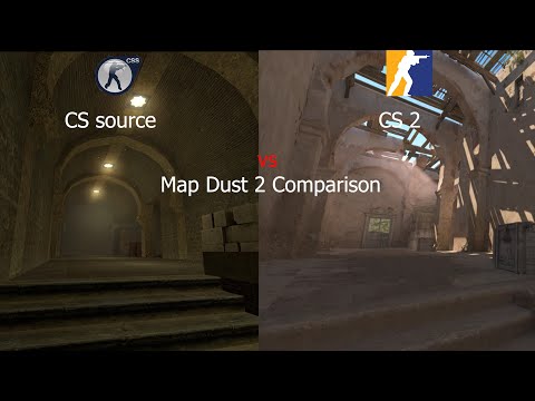 counter strike 2 vs. cs source compare changes