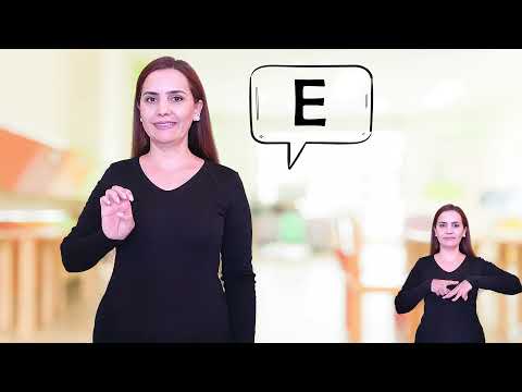 Uluslararası İşaret Dili (ISL) - Alfabe