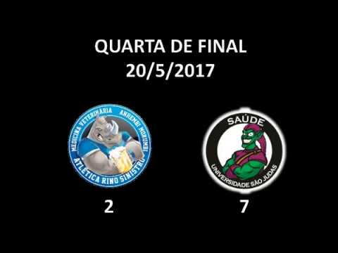 Veterinária Anhembi Morumbi x Saúde USJT   Quarta de Final   IV Camp  de Futsal Masc    20 5 2017