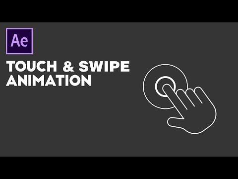 Touch and Swipe Gestures Animation for Your UI/UX Design - After Effects Tutorial