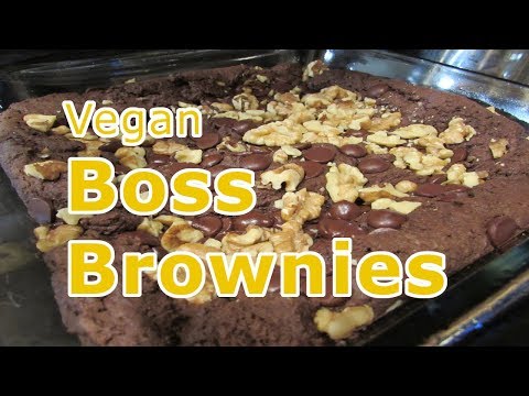 Vegan Boss Brownies