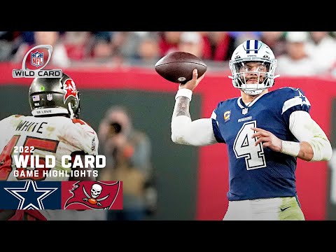 Dallas Cowboys vs. Tampa Bay Buccaneers | 2022 Super Wild Card Weekend Game Highlights