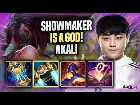 SHOWMAKER IS A GOD WITH AKALI! - DK ShowMaker Plays Akali MID vs Viktor! | Preseason 2022