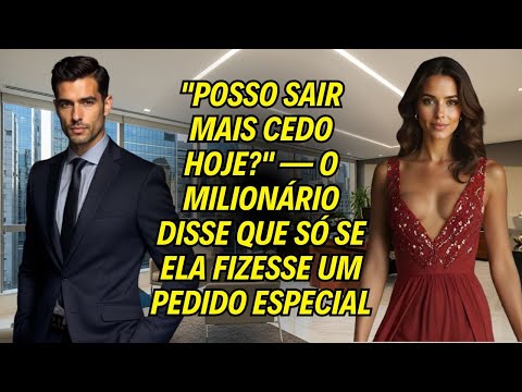 "Posso Sair Mais Cedo Hoje?" — O Milionário Disse Que Só Se Ela Fizesse Um Pedido Especial!