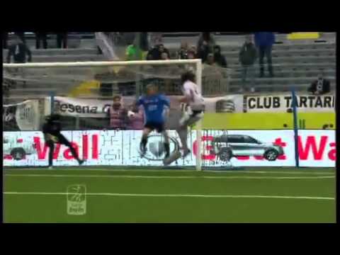 Novara - Cesena 0-1 Highlights
