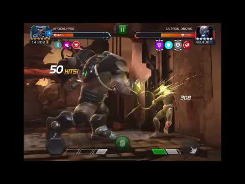 MCOC Variant 1.1.1 | Dark Portents | Final Boss - Ultron’s Assault l Tech Drone vs Apocalypse