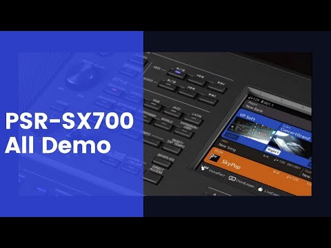 PSR-SX700 All Demo, No Talking!