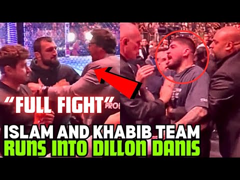Islam Makhachev And Khabib Team CONFRONTS Dillon Danis At UFC 322 (FULL FIGHT)