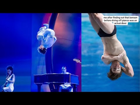 Benson Boone Diving