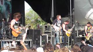 NORMA JEAN • The Anthem of Angry Brides • Rockstar Mayhem Fest • Dallas • 2010 • PIT POV