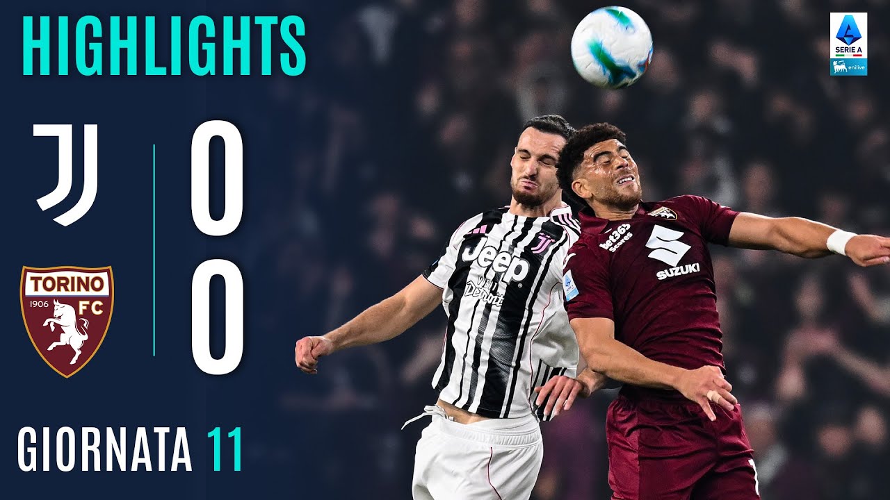 JUVENTUS-TORINO 0-0 | HIGHLIGHTS | 11ª GIORNATA | SERIE A ENILIVE 2025/26