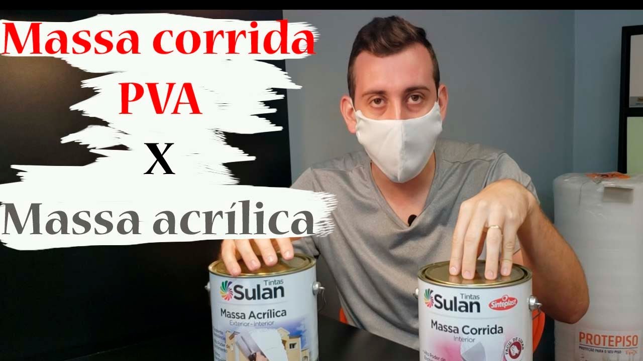 Watch Now MASSA CORRIDA OU MASSA ACRÍLICA MASSA CORRIDA OU MASSA ACRÍLICA