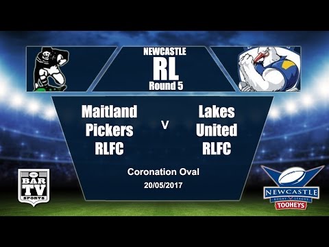 2017 Newcastle RL Round 5 - Maitland Pickers V Lakes United