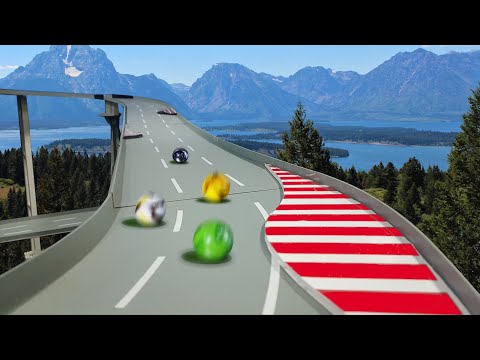 GlassCar Qualifying 8 ● GP Sacred Hills FINAL ● Marble Race by Fubeca Marble Runs