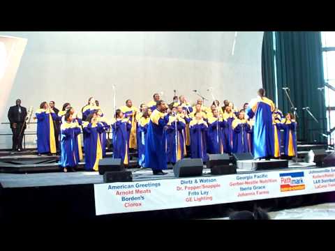 NC A&T Fellowship Gospel Choir @Pathmark Gospel Choir Competition (3) They That Wait!