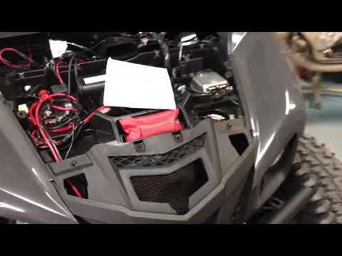 Warn winch provantage 3500 install on Yamaha Wolverine X4