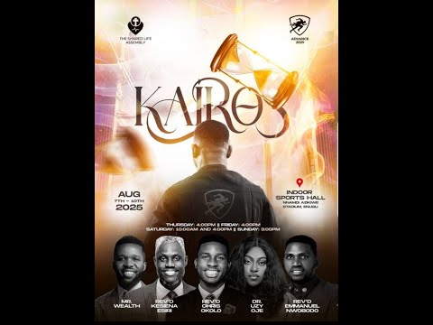 ADVANCE 2025 || KAIROS || DAY 2 ||  ENTERING KAIROS || EVANG. KESIENA ESIRI