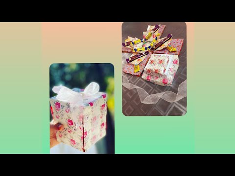 3 layer chocolate explosion box 💖|ziya's DIY