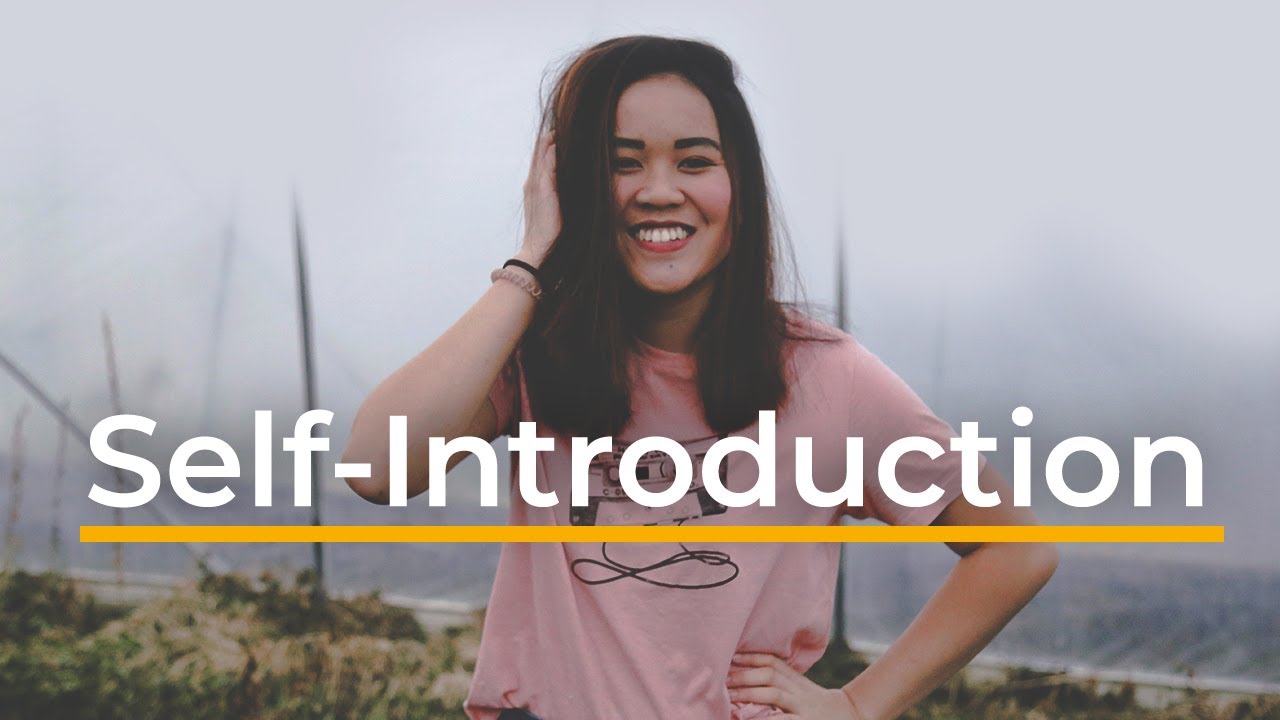 how to make an introduction video about yourself YouTube Video