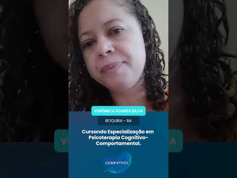 Depoimento em vídeo da psicóloga Verônica Soares sobre sua especialização