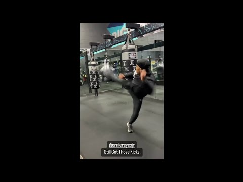 Ernie Reyes Jr. still has lightning fast kicks at 50 years old