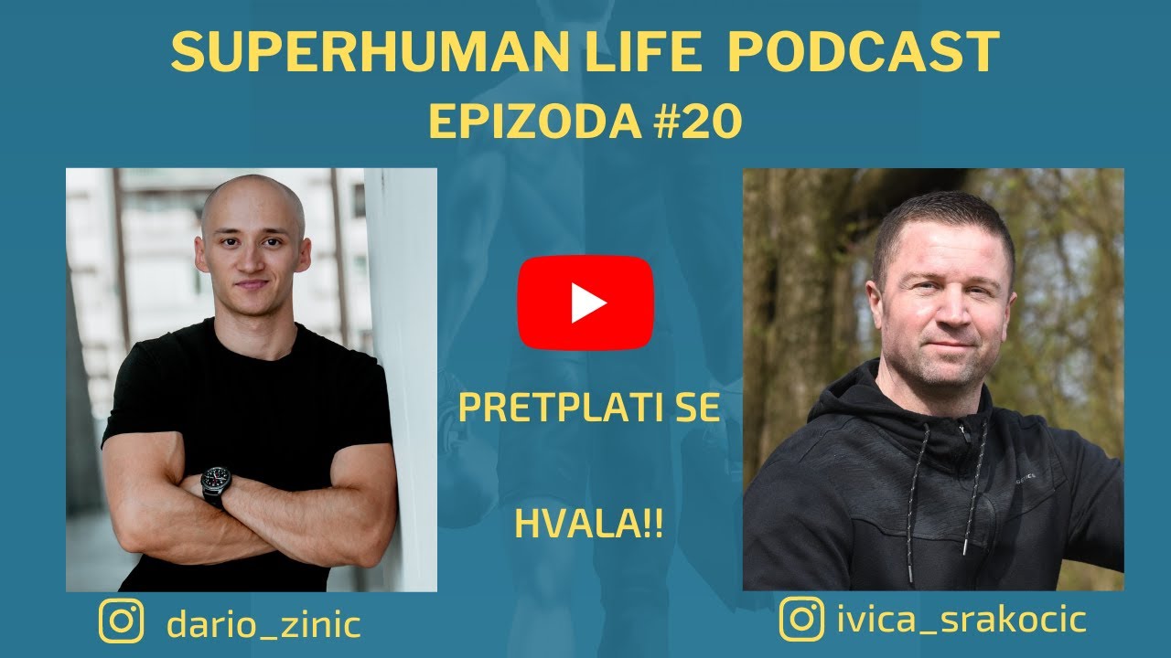 Superhuman life podcast #20 Dario Žinić