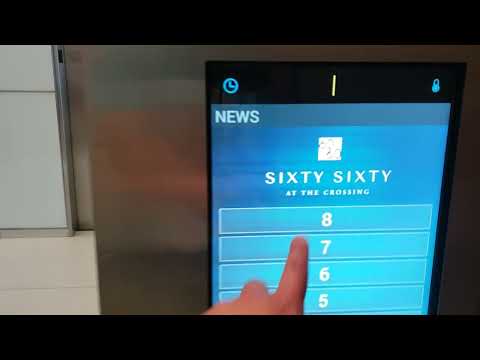My First Touchscreen COP! Otis Elevators @ 6060 North Central Expressway, Dallas, TX