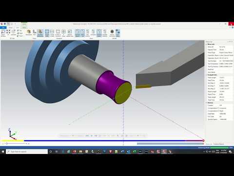 Candle Holder PART 4 OD Cup  Mastercam   CANNED CYCLES