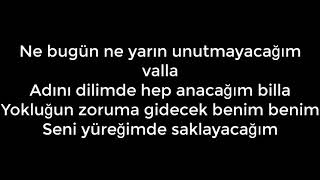 Fikret Dedeoğlu - Unutmayacağım Lyrics (sözleri)