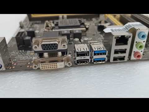 Asus b85m-c/c/si socket 1150 motherboard(1 serial(com), 2 gr...